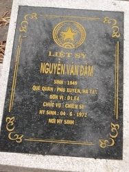 Nhắn tìm thân nhân liệt sỹ Nguyễn Văn Đấm