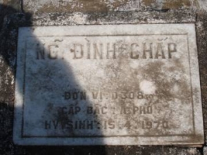  Nhắn tìm thân nhân liệt sỹ Nguyễn Đình Chắp