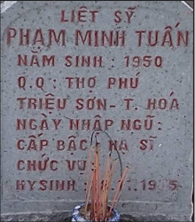 Tìm thân nhân liệt sĩ Phạm Minh Tuấn