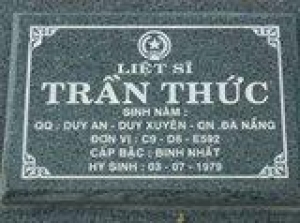 Tìm thân nhân liệt sĩ Trần Thức