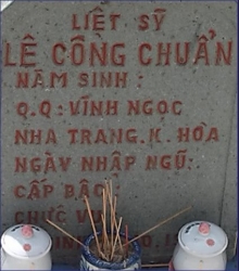 Tìm thân nhân liệt sĩ Lê Công Chuẩn