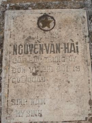 Nhắn tìm thân nhân liệt sỹ Nguyễn Văn Hải 