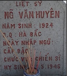 Tìm thân nhân liệt sĩ Nguyễn Văn Huyên