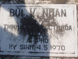 Nhắn tìm thân nhân liệt sỹ Bùi Văn Nhân