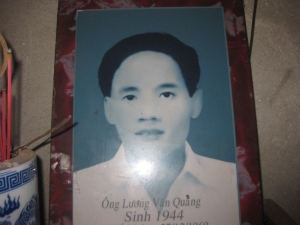 Lương Văn Khanh nhắn tìm phần mộ liệt sĩ Lương Văn Quảng 