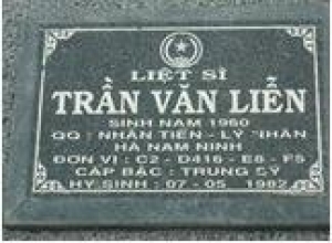 Tìm thân nhân liệt sĩ Trần Văn Liễn