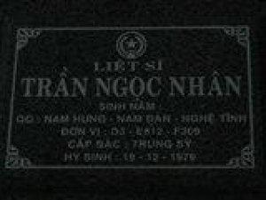 Tìm thân nhân liệt sĩ Trần Ngọc Nhân