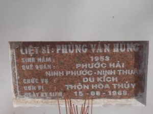 Nhắn tìm thân nhân liệt sỹ Phùng Văn Hùng