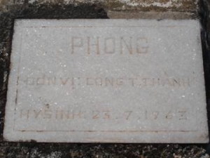 Nhắn tìm thân nhân liệt sĩ  Phong