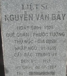 Tìm thân nhân liệt sĩ Nguyễn Văn Bảy