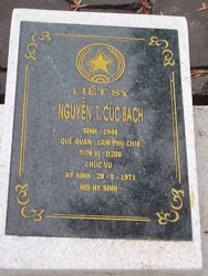 Nhắn tin tìm thân nhân liệt sĩ Nguyễn.T.Cúc Bạch