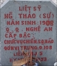 Tìm thân nhân liệt sĩ Nguyễn Thảo