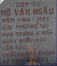 Tìm thân nhân liệt sĩ Nguyễn Văn Ngâu