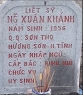 Tìm thân nhân liệt sĩ Nguyễn Xuân Khánh
