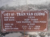 Nhắn tìm thân nhân liệt sỹ Trần Văn Cương